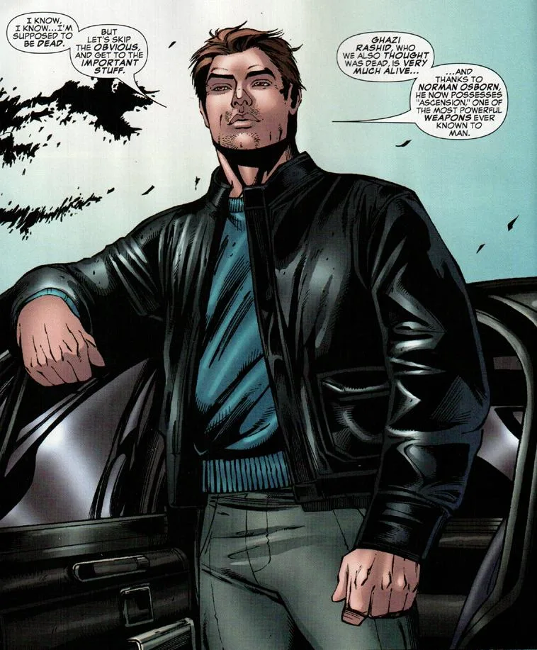 Michael Rossi comic character