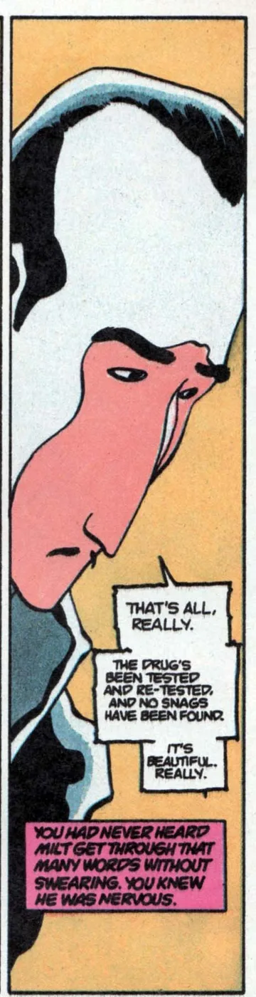 Milton Goldwyn comic character
