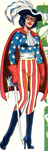Miss Liberty comic character