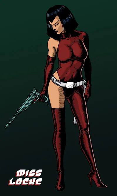 Miss Locke comic character