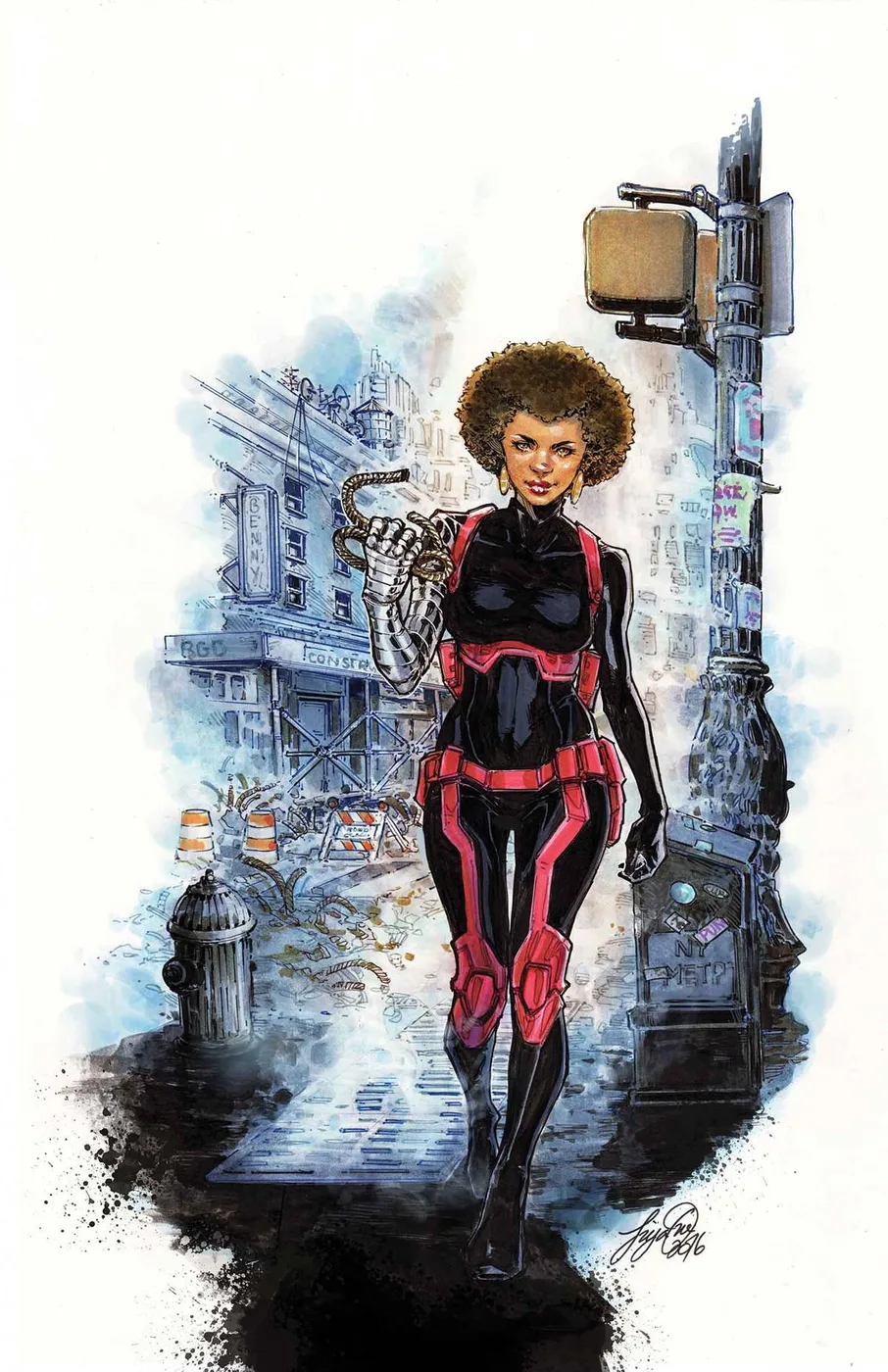 Misty Knight comic character