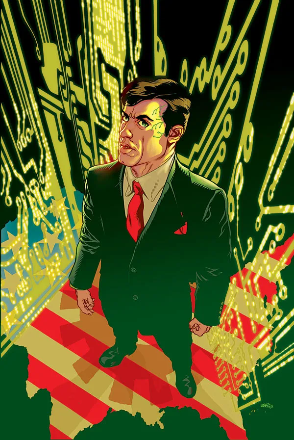 Mitchell Hundred comic character