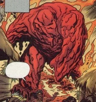 Molten Man-Thing comic character