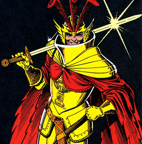 Mordred comic character