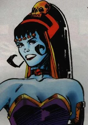 Mortalla comic character