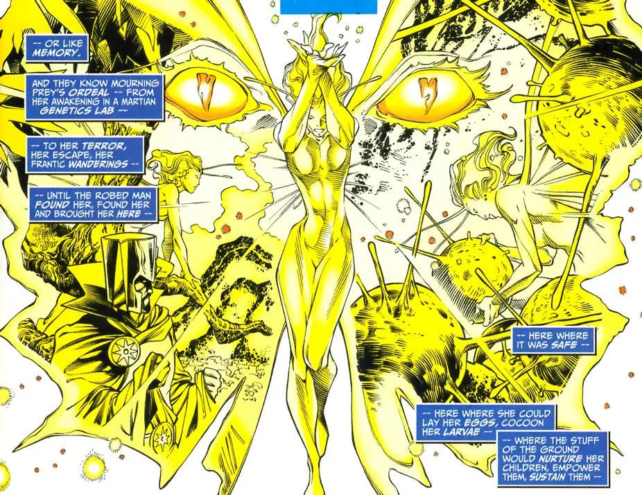 Mourning Prey comic character