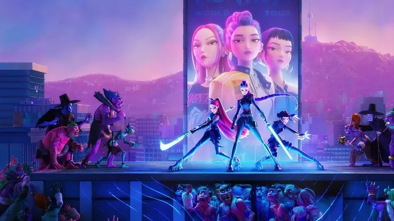 KPop Demon Hunters TMDB poster or backdrop