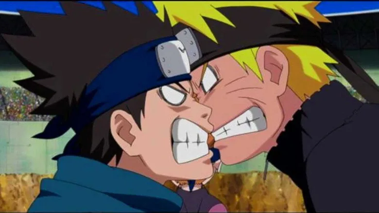 Naruto OVA 9: Chunin Exam on Fire! and Naruto vs. Konohamaru! poster