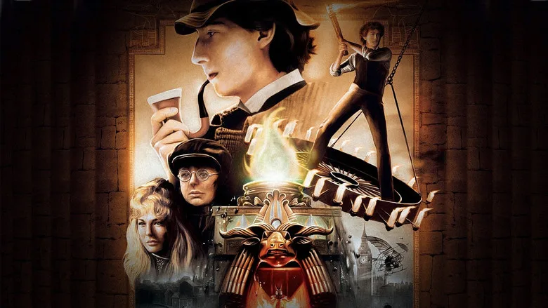Young Sherlock Holmes poster