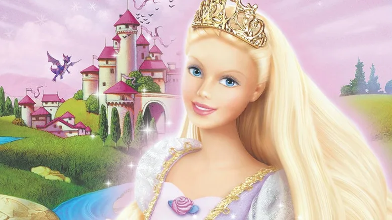 Barbie as Rapunzel poster