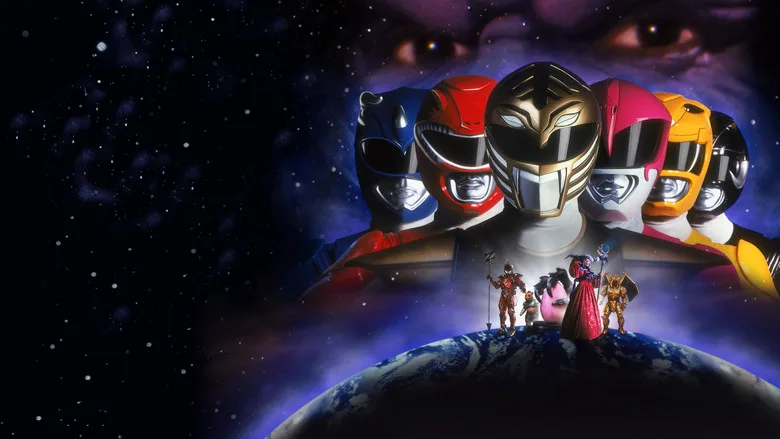 Mighty Morphin Power Rangers: The Movie poster