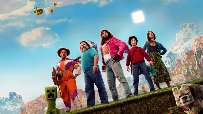 A Minecraft Movie TMDB poster or backdrop