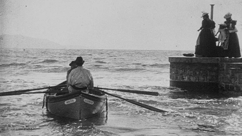 Boat Leaving the Port poster