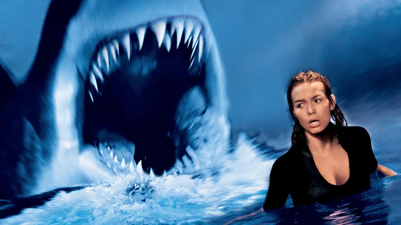 Deep Blue Sea poster