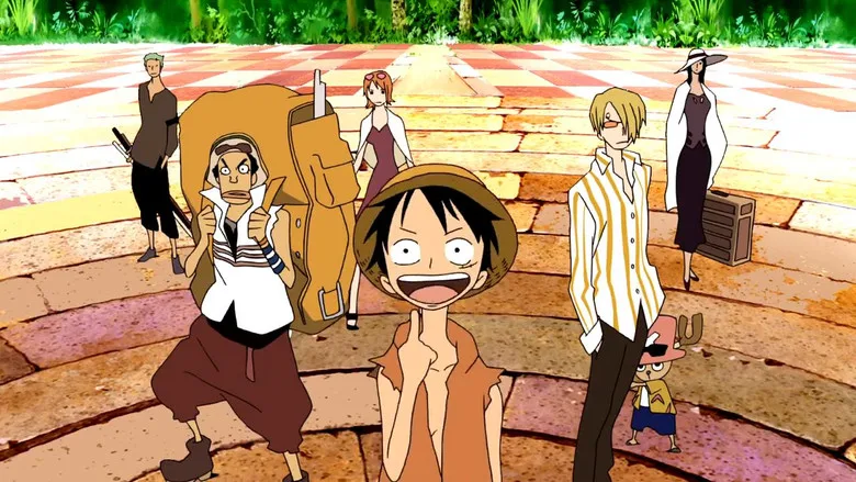 One Piece: Baron Omatsuri and the Secret Island poster