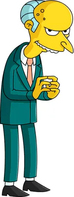 Mr. Burns comic character
