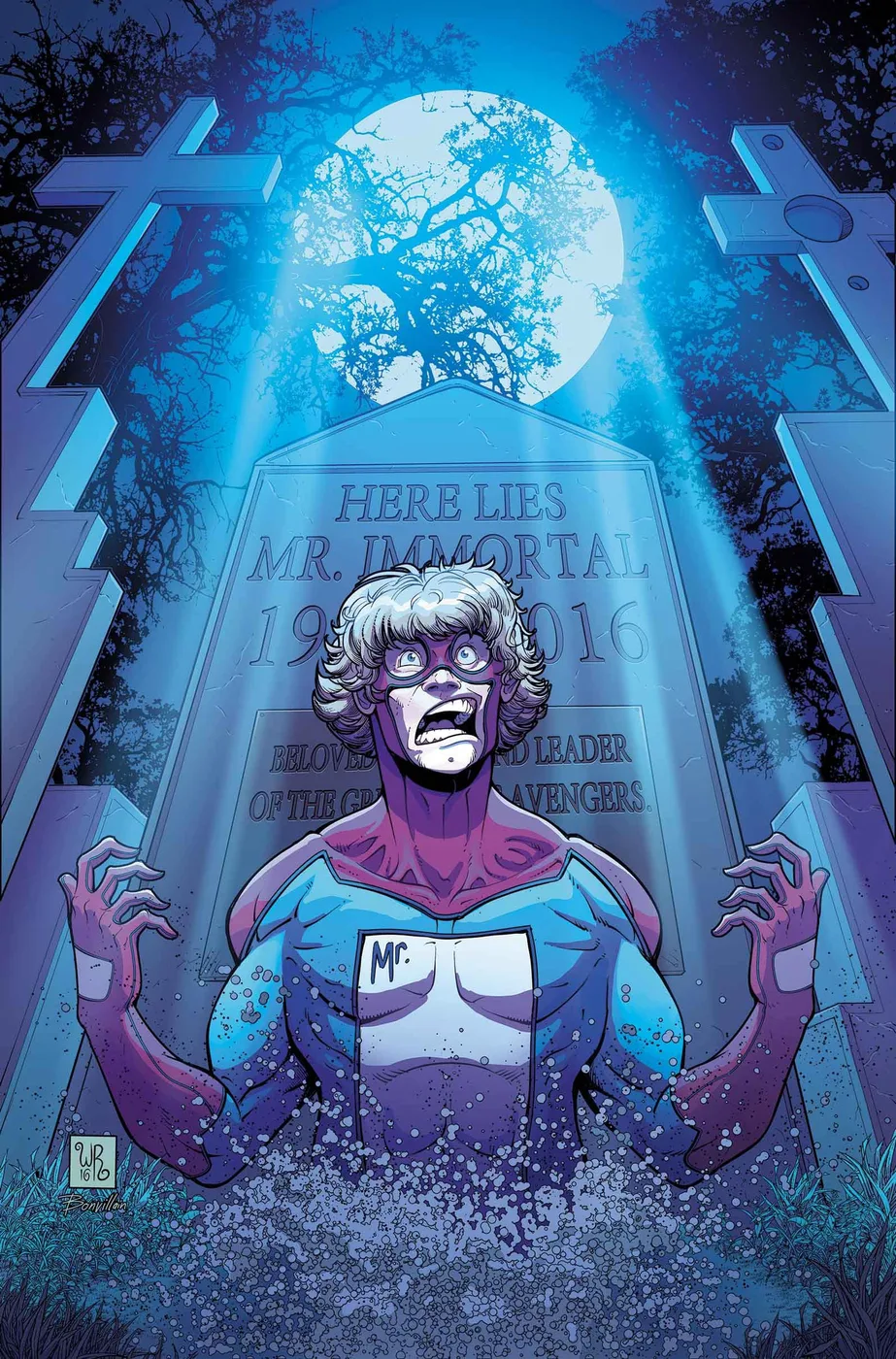 Mr. Immortal comic character