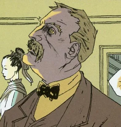 Mr. Reichuss comic character