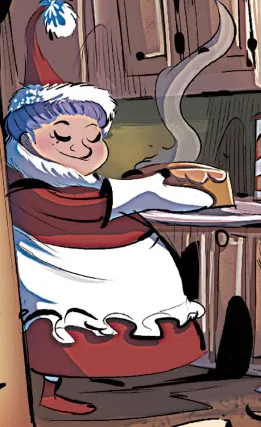 Mrs. Santa Claus comic character