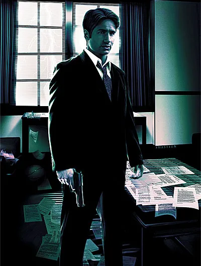 Mulder comic character