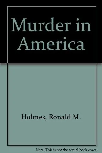 Murder in America book cover