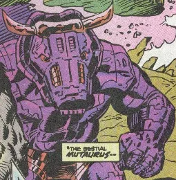 Mutaurus comic character