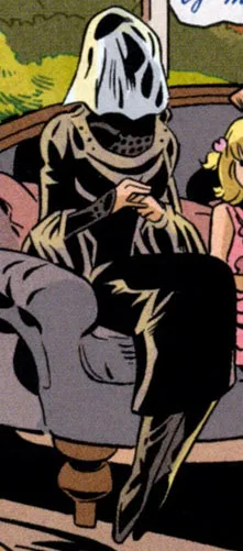 Mystery comic character
