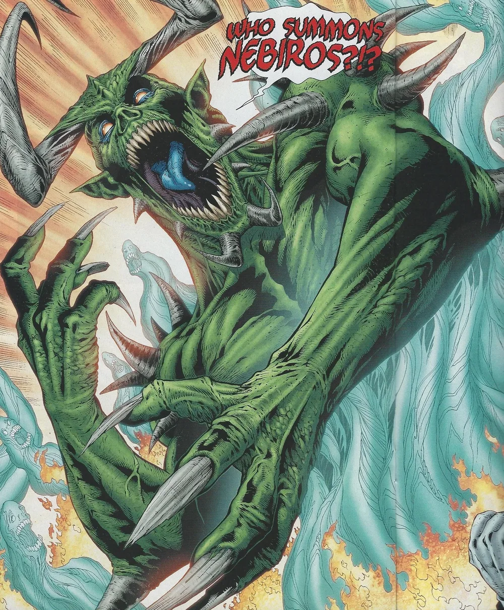 Nebiros comic character