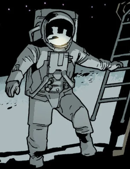 Neil Armstrong comic character