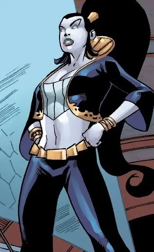 Nekra comic character