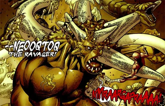 Neooqtoq comic character