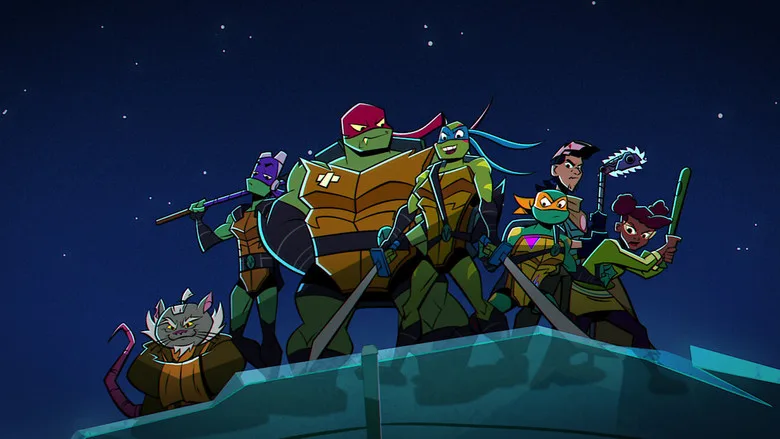 Rise of the Teenage Mutant Ninja Turtles: The Movie poster