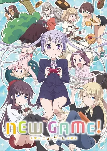 New Game! anime artwork