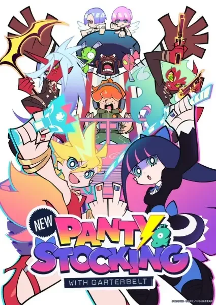 New Panty & Stocking with Garterbelt anime artwork
