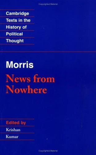News from nowhere, or, An epoch of rest, being some chapters from a utopian romance book cover