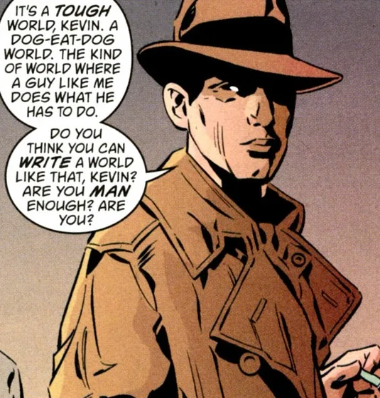 Noir comic character