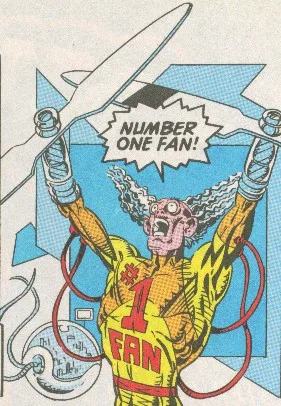 Number One Fan comic character