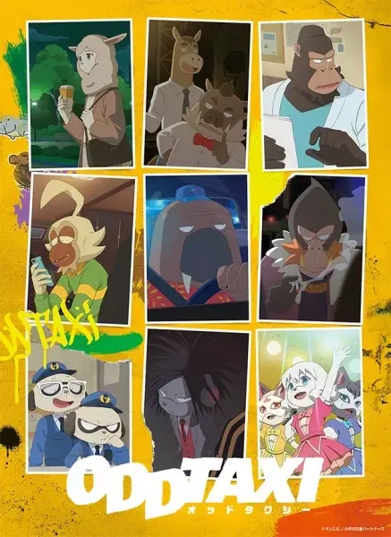 Odd Taxi anime artwork