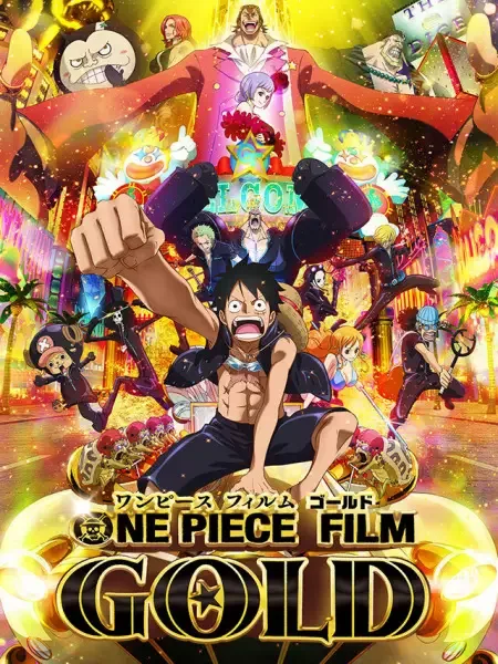 One Piece Film: Gold anime artwork