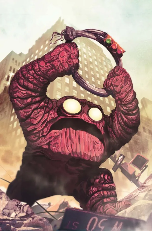 Orrgo comic character