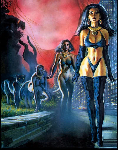 Pantha comic character