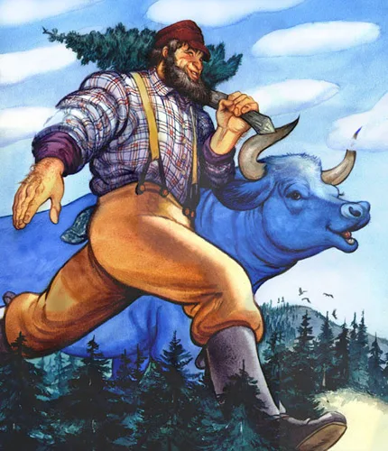 Paul Bunyan comic character