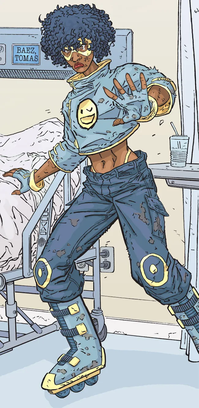 Peek-a-Boo comic character