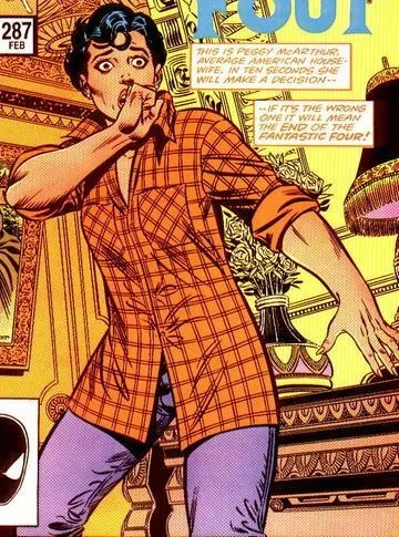 Peggy McArthur comic character