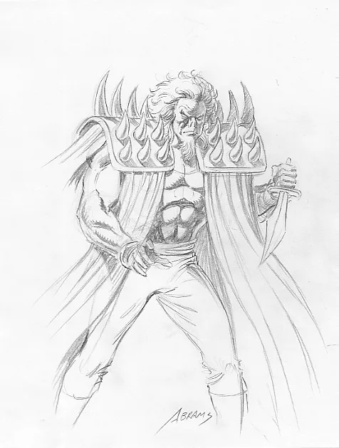 Perg comic character