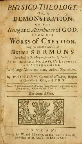 Physico-theology book cover