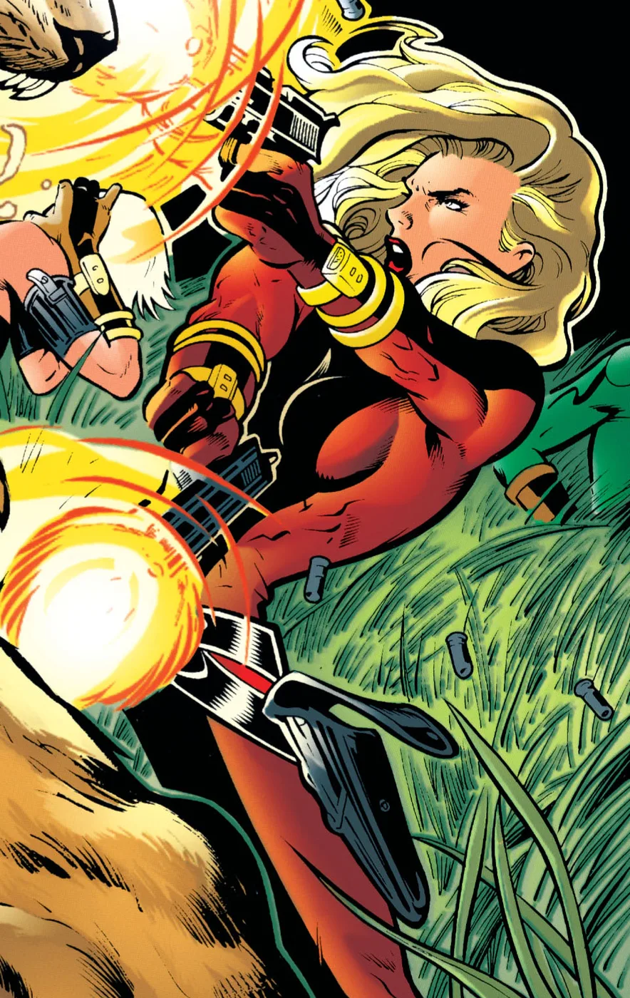 Pistolera comic character