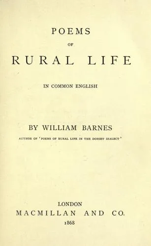 Poems of rural life book cover