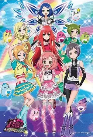 Pretty Rhythm: Rainbow Live anime artwork