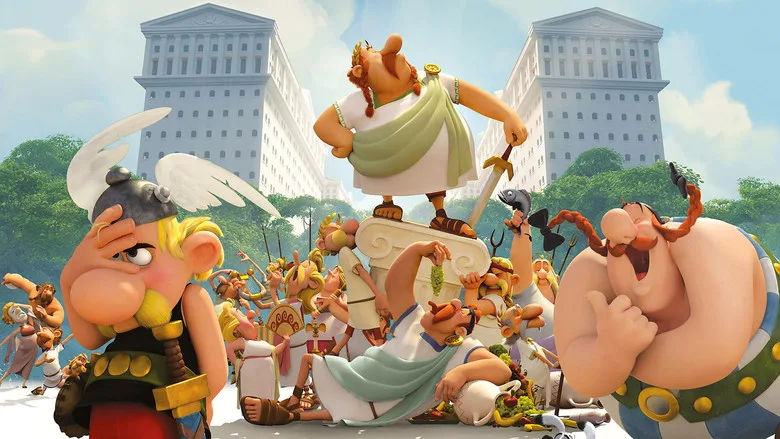 Asterix: The Mansions of the Gods TMDB poster or backdrop